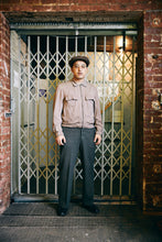 Load image into Gallery viewer, 1950's Rayon Black Atomic Gab Reversible Rickey Jacket