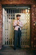 Load image into Gallery viewer, 1950's Rayon Check Plaid Rickey Jacket