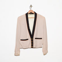 Load image into Gallery viewer, 1950's Rayon Pique Cardigan