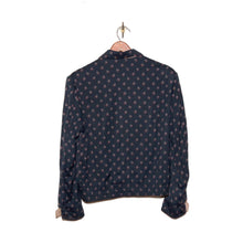 Load image into Gallery viewer, 1950's Rayon Black Atomic Gab Reversible Rickey Jacket