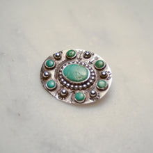 Load image into Gallery viewer, Fred Harvey Era “Navajo” Handmade Concho Pin