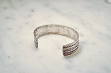 Load image into Gallery viewer, Fred Harvey Era “Navajo” Handmade Flat Stump Bungle