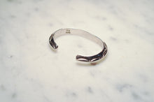 Load image into Gallery viewer, Fred Harvey Era “Navajo” Handmade Heavy Triangle Shape Bungle