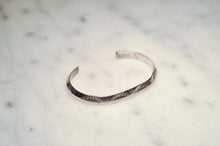 Load image into Gallery viewer, Fred Harvey Era “Navajo” Handmade Thin Triangle Shape Bungle