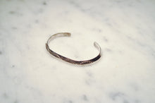 Load image into Gallery viewer, Fred Harvey Era “Navajo” Handmade Thin Triangle Shape Bungle