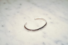 Load image into Gallery viewer, Fred Harvey Era “Navajo” Handmade Thin Triangle Shape Bungle