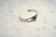 Load image into Gallery viewer, Fred Harvey Era “Navajo” Handmade Turquoise Bungle