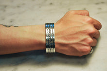 Load image into Gallery viewer, Fred Harvey Era “Navajo” Handmade Flat Stump Bungle