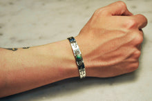 Load image into Gallery viewer, Fred Harvey Era “Navajo” Handmade Turquoise Bungle