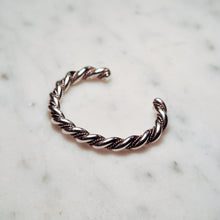 Load image into Gallery viewer, Fred Harvey Era “Navajo” Handmade Twist Bangle