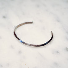 Load image into Gallery viewer, Fred Harvey Era “Navajo” Handmade Triangle Stamp Bangle