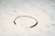 Load image into Gallery viewer, Fred Harvey Era “Navajo” Handmade Triangle Stamp Bangle