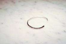 Load image into Gallery viewer, Fred Harvey Era “Navajo” Handmade Round Stamp Bangle