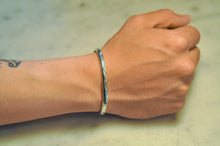 Load image into Gallery viewer, Fred Harvey Era “Navajo” Handmade Round Shape Bungle