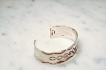 Load image into Gallery viewer, Fred Harvey Style “Navajo” Handmade Chief Stamp Bangle