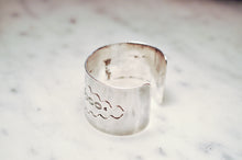 Load image into Gallery viewer, Fred Harvey Era “Navajo” Handmade Wide Stamp Bangle
