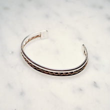 Load image into Gallery viewer, Fred Harvey Era “Navajo” Handmade Twisted Wire Bangle