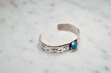 Load image into Gallery viewer, Fred Harvey Era “Navajo” Handmade Turquoise Bangle