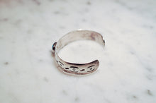 Load image into Gallery viewer, Fred Harvey Era “Navajo” Handmade Turquoise Bangle