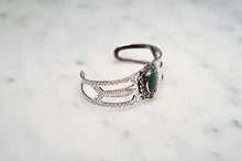 Load image into Gallery viewer, Fred Harvey Era “Navajo” Handmade Turquoise Bangle