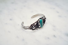 Load image into Gallery viewer, Fred Harvey Era “Navajo” Handmade Turquoise Bangle