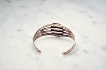 Load image into Gallery viewer, Fred Harvey Era “Navajo” Handmade Turquoise Bangle