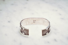 Load image into Gallery viewer, “Navajo” Handmade Turquoise Horse Bangle