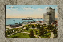 Load image into Gallery viewer, Vintage Post Card - Battery Park