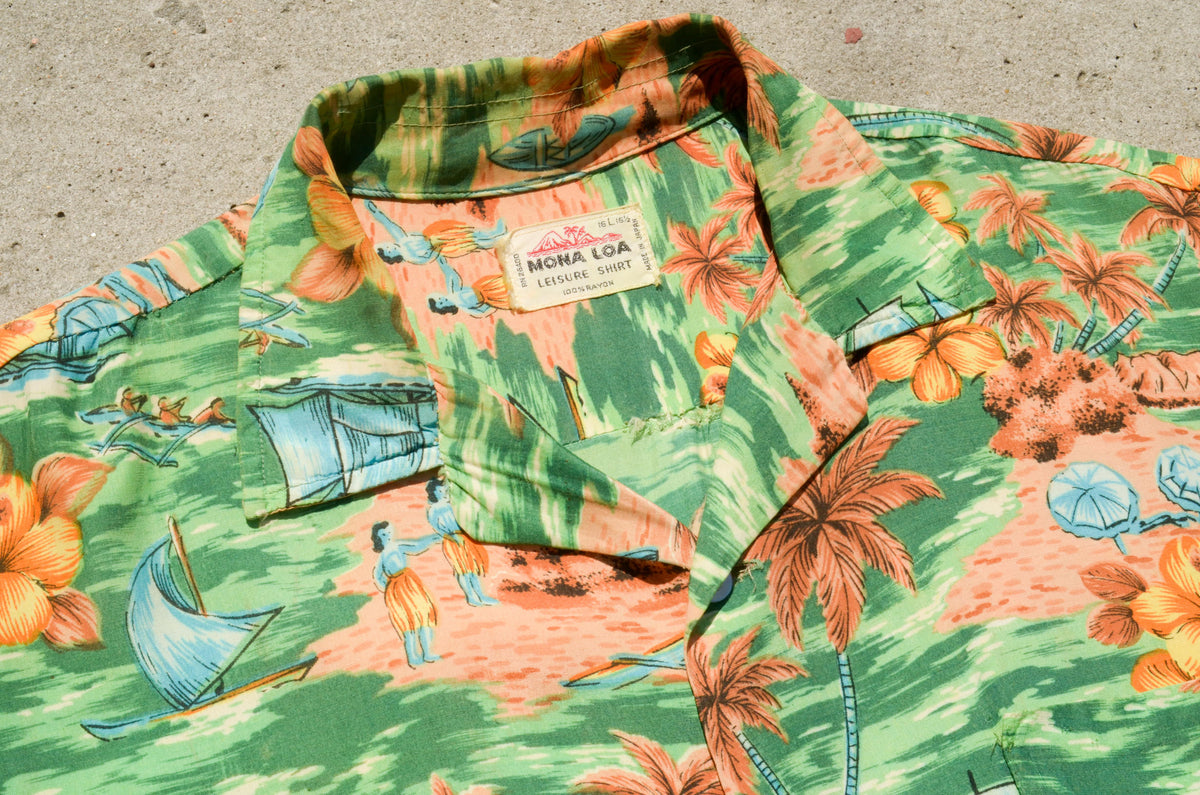 MONA LOA - Rayon Hawaiian Shirts – Rugged Road & Co.