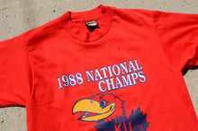 Load image into Gallery viewer, Screen Stars - Kansas University Collage Tee Shirt