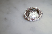 Load image into Gallery viewer, Fred Harvey Era “Navajo” Handmade Concho Pin
