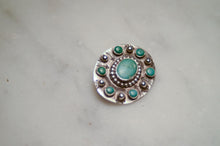 Load image into Gallery viewer, Fred Harvey Era “Navajo” Handmade Concho Pin