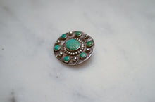 Load image into Gallery viewer, Fred Harvey Era “Navajo” Handmade Concho Pin
