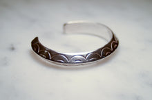 Load image into Gallery viewer, Fred Harvey Era “Navajo” Handmade Triangle Shape Bungle