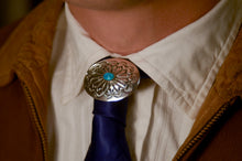 Load image into Gallery viewer, Fred Harvey Era “Navajo” Handmade Concho Pin