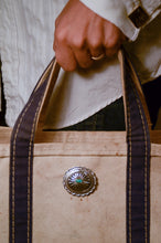 Load image into Gallery viewer, Fred Harvey Era “Navajo” Handmade Concho Pin