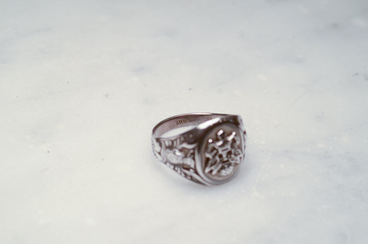US Army Sterling Silver Signet Ring – Rugged Road & Co.