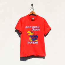 Load image into Gallery viewer, Screen Stars - Kansas University Collage Tee Shirt