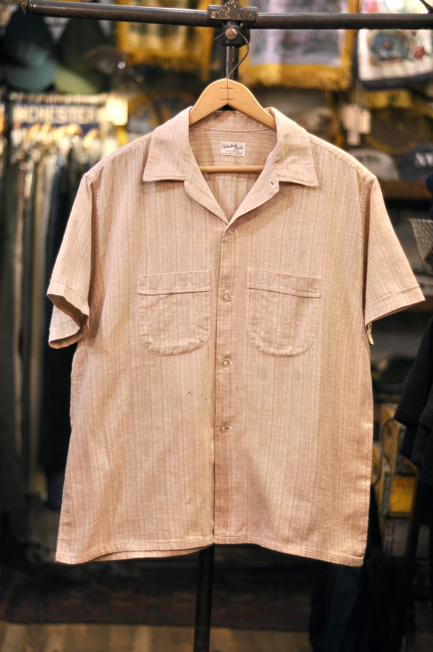 1950's “Distinctiwely style” All Cotton Shirt