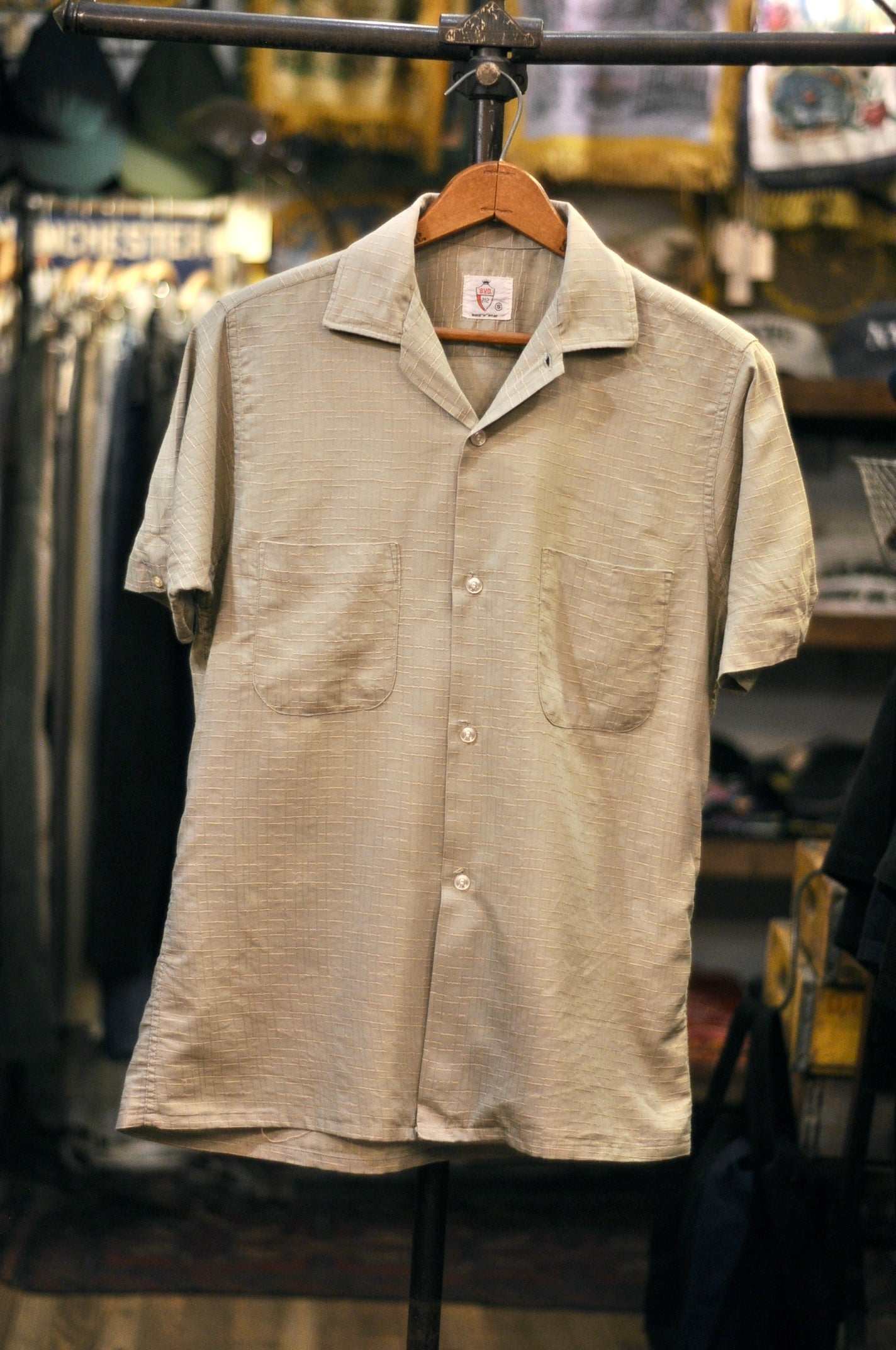 1960’s “BVD” Cotton & Acetate Shirt