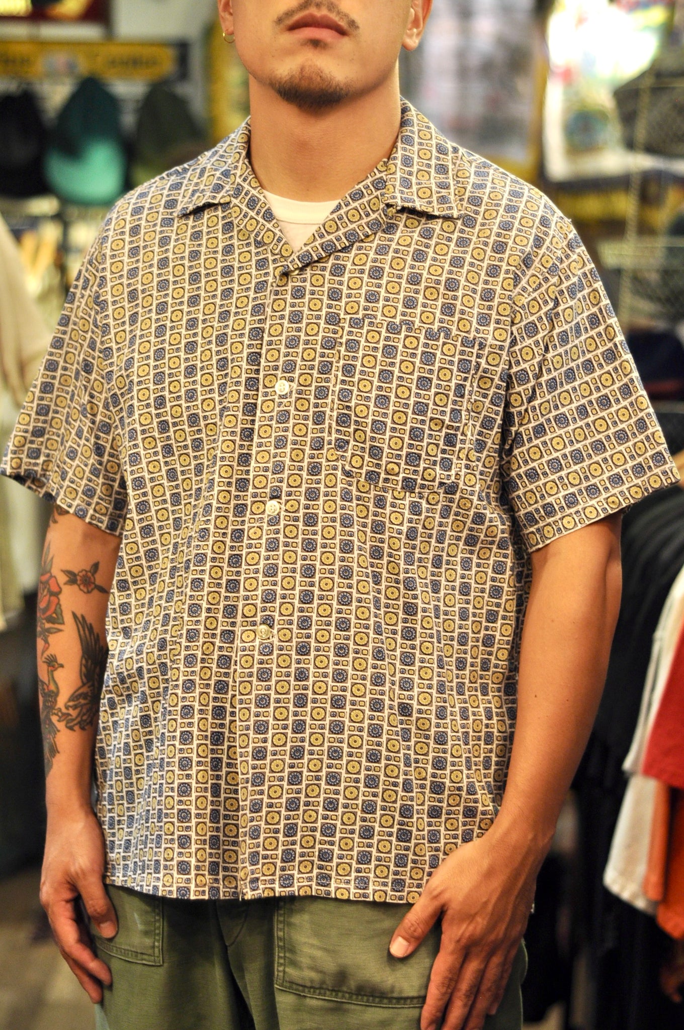 penneys dress shirts 1960's Penneys All Cotton Loop Collar Shirt Rugged Road & Co
