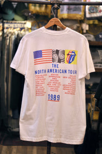 1980's "Fruit of the Loom" Rolling Stones 89’ US Tour tee