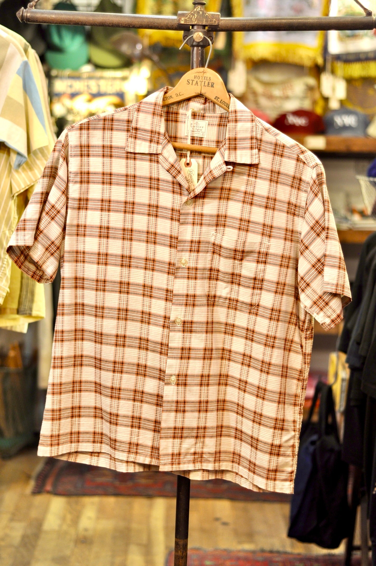 1960's “Lanier” All Cotton Shirt