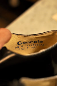 1980's Dead Stock  “Georgia” Plain Toe Shoe