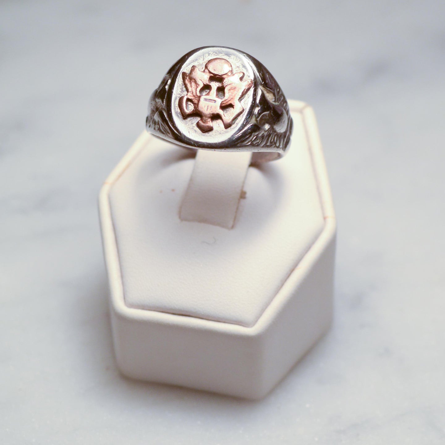US Army Sterling Silver Signet Ring