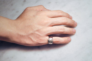USMMA Sterling Silver Signet Ring