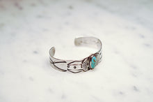 Load image into Gallery viewer, Fred Harvey Era “Navajo” Handmade Turquoise Bangle
