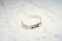 Load image into Gallery viewer, “Navajo” Handmade Turquoise &amp; Coral Inlay Bangle
