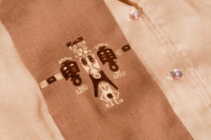 NAT NAST - Rayon Totem Pole Lady's Bowling Shirts