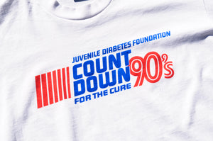 Screen Stars - Count Down For The Cure Print Tee Shirt